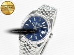 Rolex DateJust 36 126234 904L SS VSF 1:1 Best Edition Blue Dial on Jubilee Bracelet VS3235 - Görsel 2