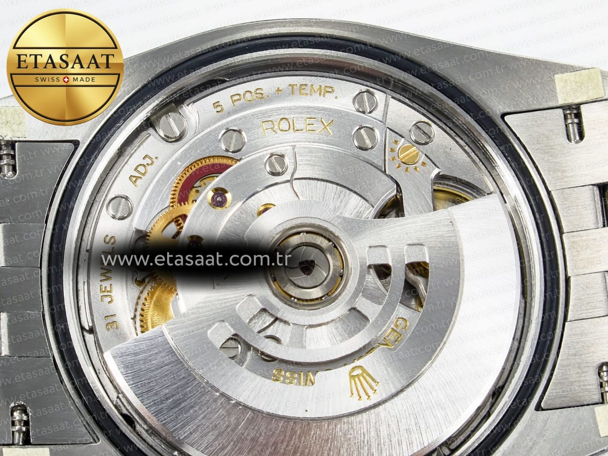 Rolex DateJust 36 126234 904L SS VSF 1:1 Best Edition Blue Dial on Jubilee Bracelet VS3235 - Görsel 22