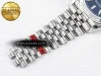 Rolex DateJust 36 126234 904L SS VSF 1:1 Best Edition Blue Dial on Jubilee Bracelet VS3235 - Görsel 26