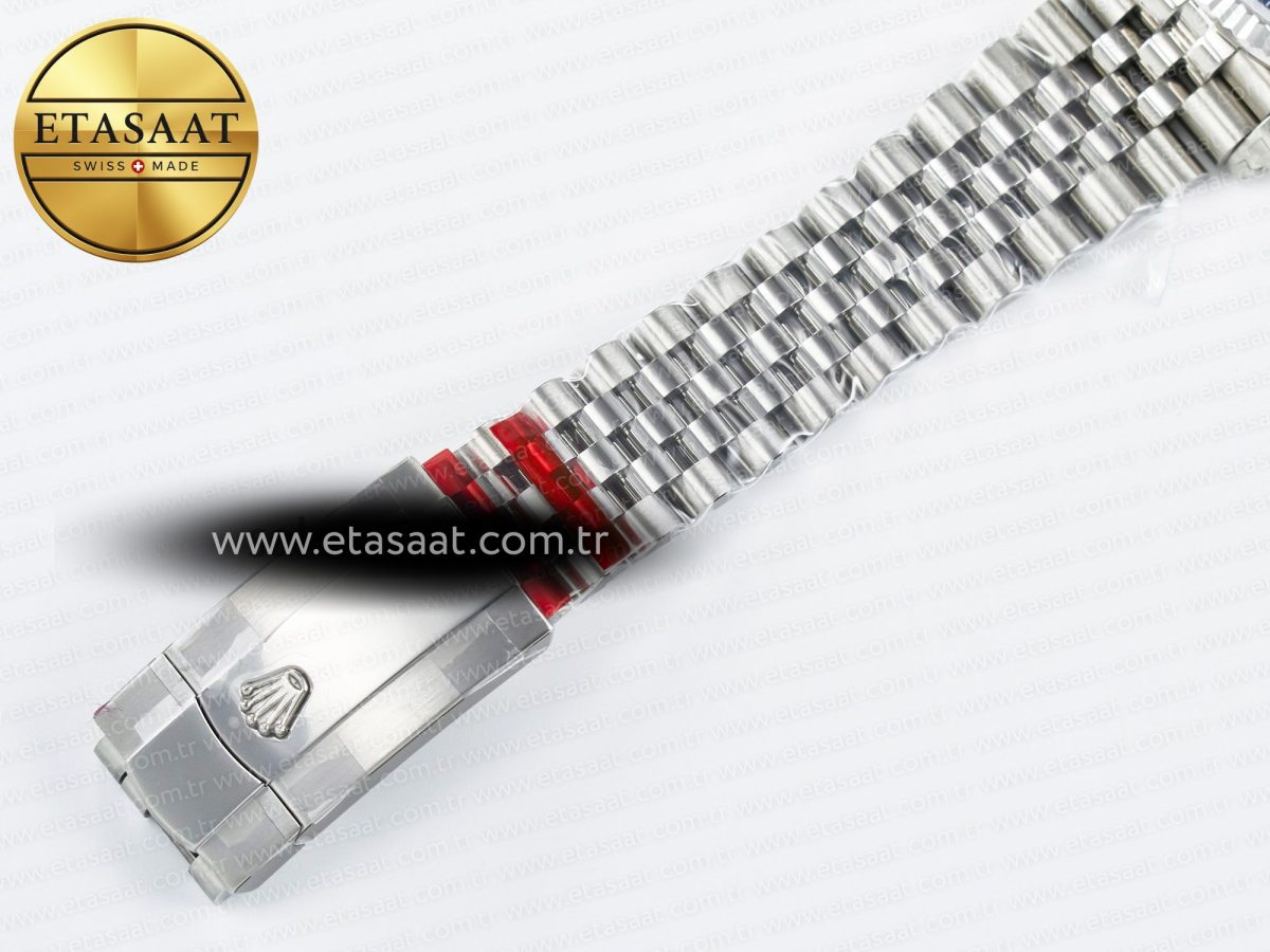 Rolex DateJust 36 126234 904L SS VSF 1:1 Best Edition Blue Dial on Jubilee Bracelet VS3235 - Görsel 27