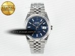 Rolex DateJust 36 126234 904L SS VSF 1:1 Best Edition Blue Dial on Jubilee Bracelet VS3235 - Görsel 3