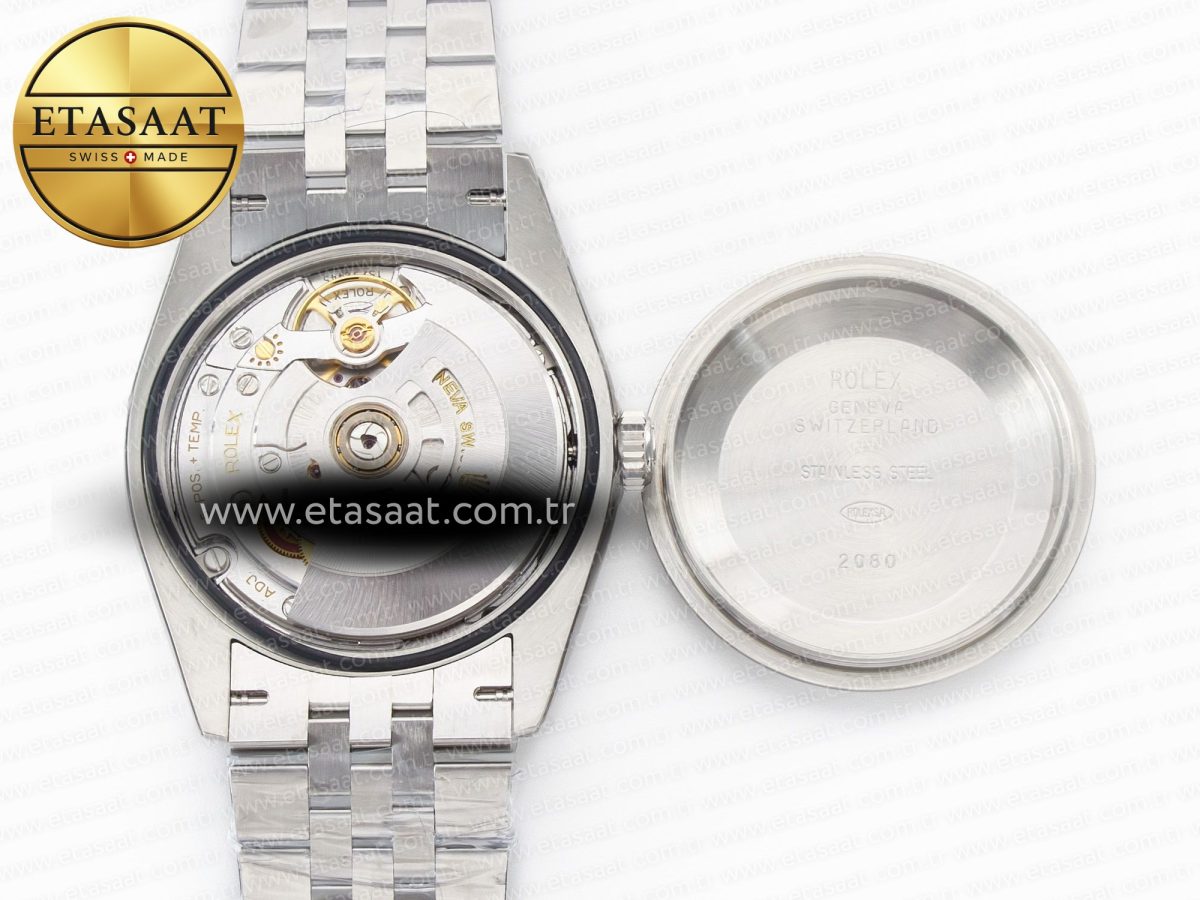 Rolex DateJust 36 SS 116234 VSF 1:1 Best Edition 904L Steel Black Stick Dial on Jubilee Bracelet VS3135 - Görsel 18