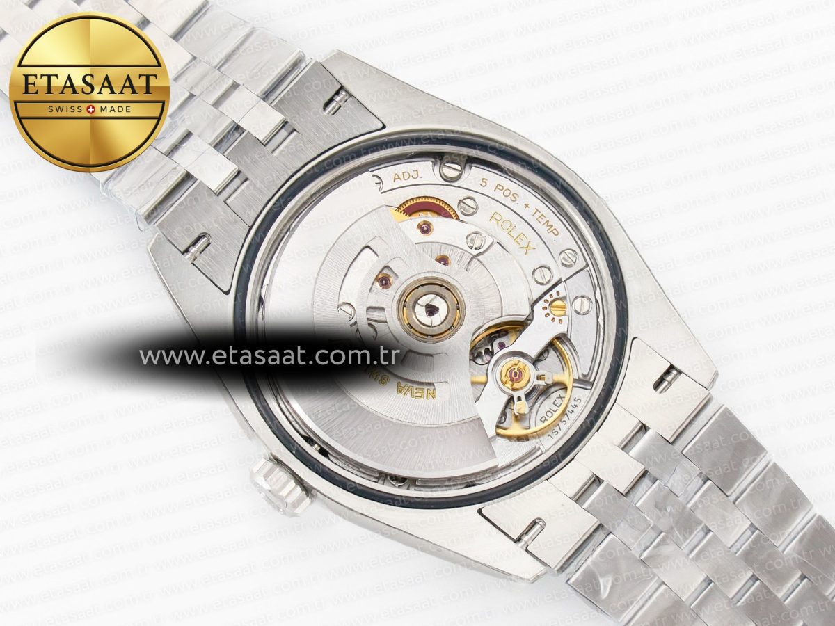 Rolex DateJust 36 SS 116234 VSF 1:1 Best Edition 904L Steel Black Stick Dial on Jubilee Bracelet VS3135 - Görsel 19