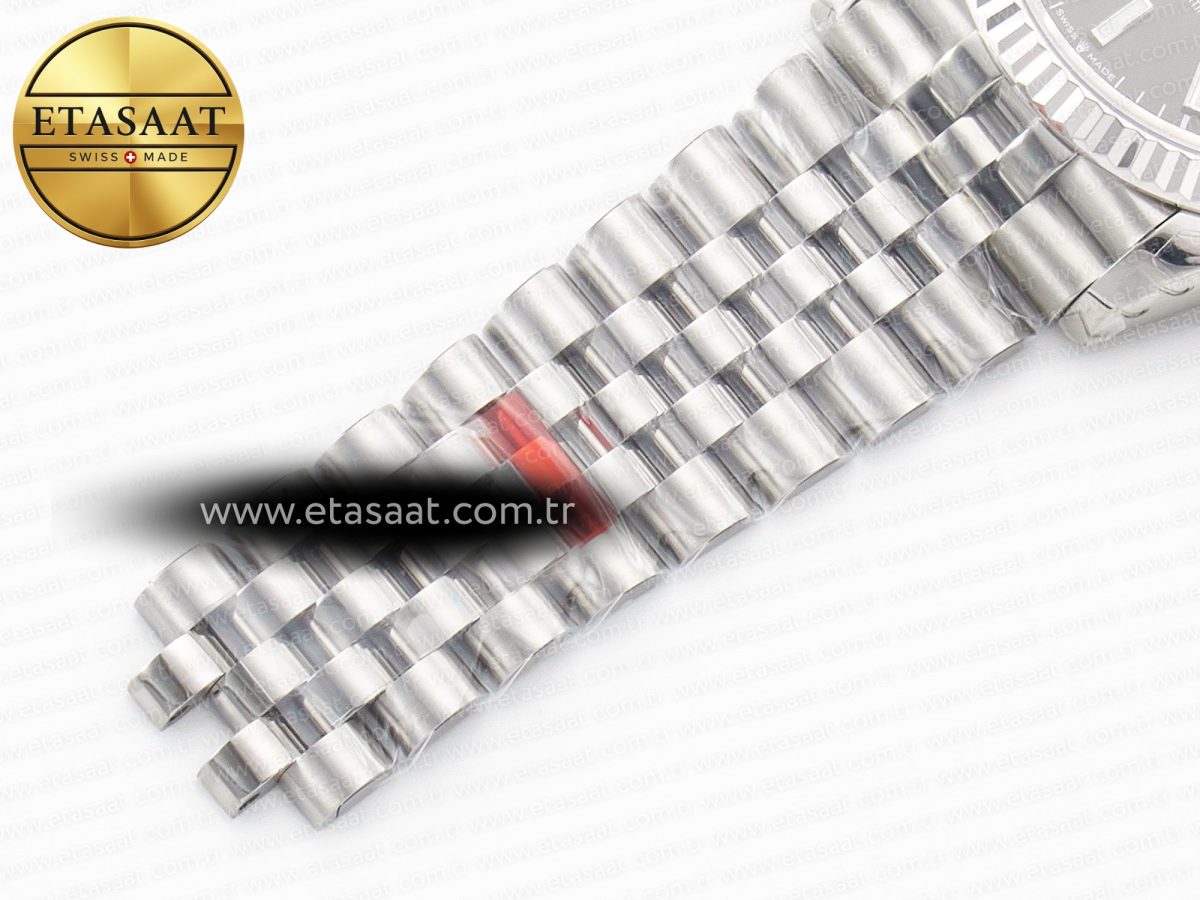 Rolex DateJust 36 SS 116234 VSF 1:1 Best Edition 904L Steel Black Stick Dial on Jubilee Bracelet VS3135 - Görsel 26