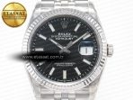 Rolex DateJust 36 SS 116234 VSF 1:1 Best Edition 904L Steel Black Stick Dial on Jubilee Bracelet VS3135 - Görsel 4