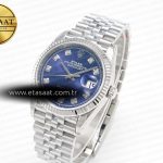 Rolex DateJust 36 SS 116234 VSF 1:1 Best Edition 904L Steel Blue Diamonds Dial on Jubilee Bracelet VS3135