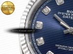 Rolex DateJust 36 SS 116234 VSF 1:1 Best Edition 904L Steel Blue Diamonds Dial on Jubilee Bracelet VS3135 - Görsel 10