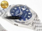 Rolex DateJust 36 SS 116234 VSF 1:1 Best Edition 904L Steel Blue Diamonds Dial on Jubilee Bracelet VS3135 - Görsel 7