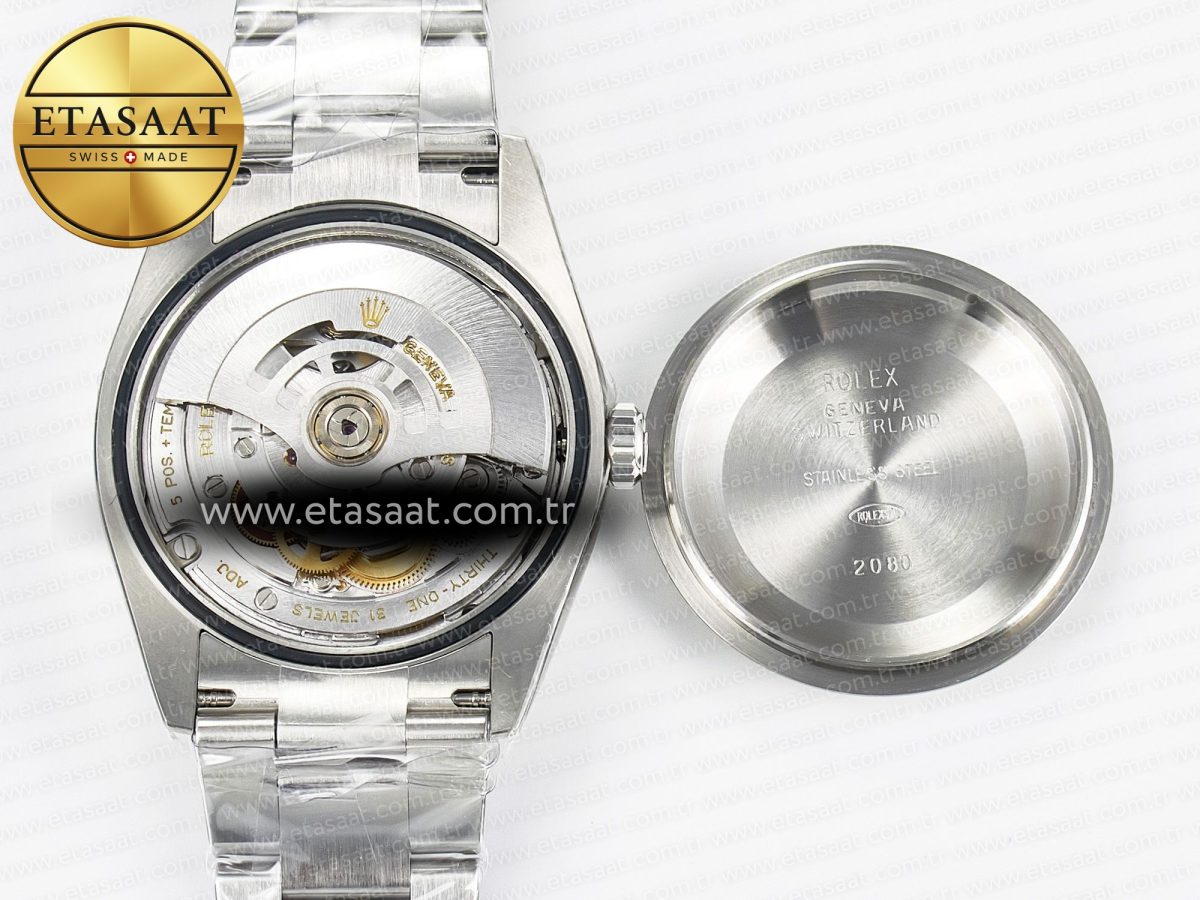 Rolex DateJust 36 SS 116234 VSF 1:1 Best Edition 904L Steel Gray Green Roman Dial on oyster Bracelet VS3235 - Görsel 18