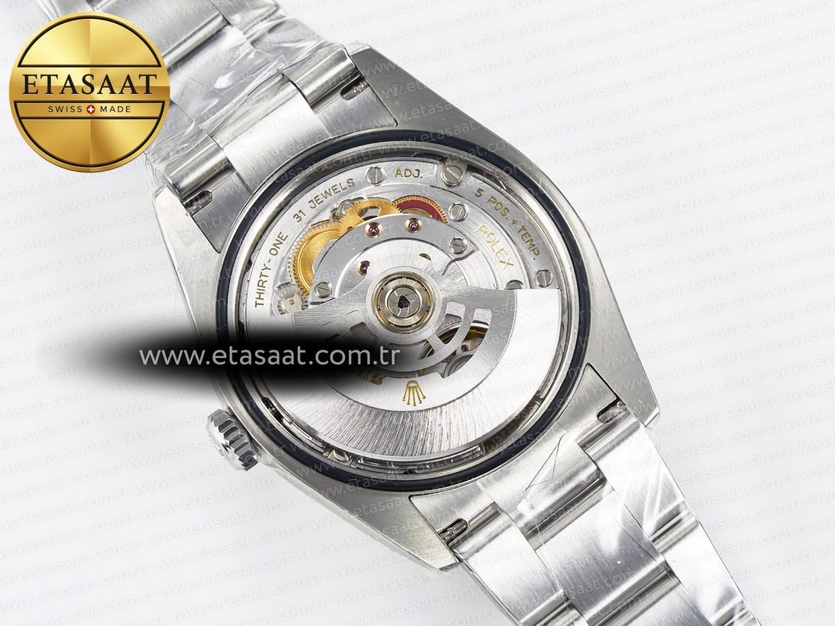 Rolex DateJust 36 SS 116234 VSF 1:1 Best Edition 904L Steel Gray Green Roman Dial on oyster Bracelet VS3235 - Görsel 19
