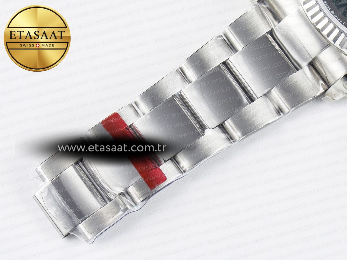 Rolex DateJust 36 SS 116234 VSF 1:1 Best Edition 904L Steel Gray Green Roman Dial on oyster Bracelet VS3235 - Görsel 26
