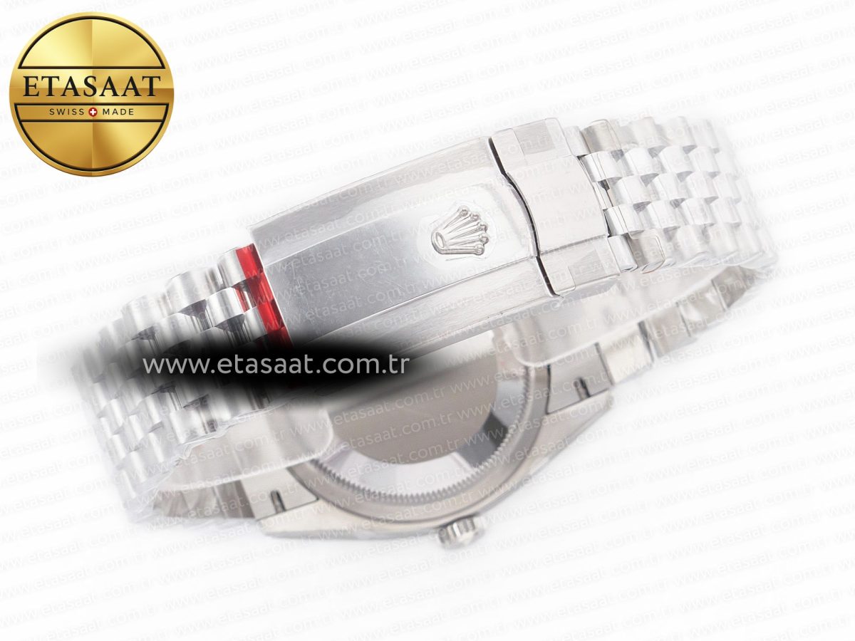 Rolex DateJust 36MM 126234 SS Clean 1:1 Best Edition Blue Fluted Dial on SS Jubilee Bracelet VR3235 - Görsel 15