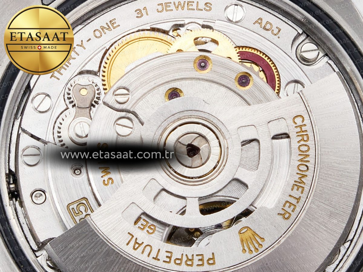Rolex DateJust 36MM 126234 SS Clean 1:1 Best Edition Blue Fluted Dial on SS Jubilee Bracelet VR3235 - Görsel 20