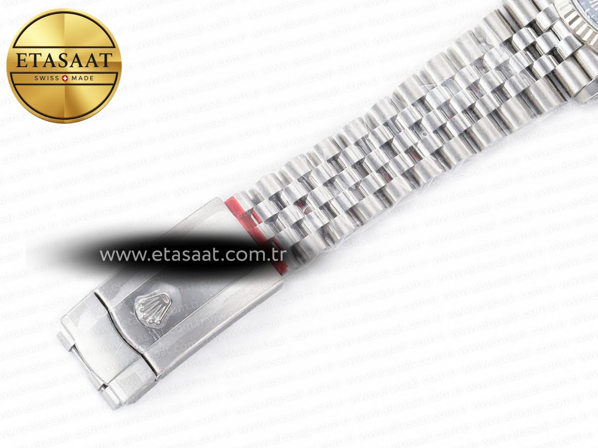 Rolex DateJust 36MM 126234 SS Clean 1:1 Best Edition Blue Fluted Dial on SS Jubilee Bracelet VR3235 - Görsel 26