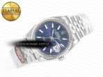 Rolex DateJust 36MM 126234 SS Clean 1:1 Best Edition Blue Fluted Dial on SS Jubilee Bracelet VR3235 - Görsel 7
