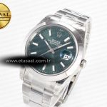 Rolex DateJust 41 126330 904L SS VSF 1:1 Best Edition Green Dial on Oyster Bracelet VS3235