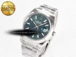 Rolex DateJust 41 126330 904L SS VSF 1:1 Best Edition Green Dial on Oyster Bracelet VS3235 - Görsel 2