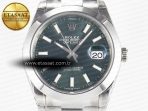 Rolex DateJust 41 126330 904L SS VSF 1:1 Best Edition Green Dial on Oyster Bracelet VS3235 - Görsel 4