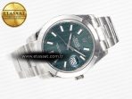 Rolex DateJust 41 126330 904L SS VSF 1:1 Best Edition Green Dial on Oyster Bracelet VS3235 - Görsel 8