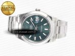 Rolex DateJust 41 126330 904L SS VSF 1:1 Best Edition Green Dial on Oyster Bracelet VS3235 - Görsel 9