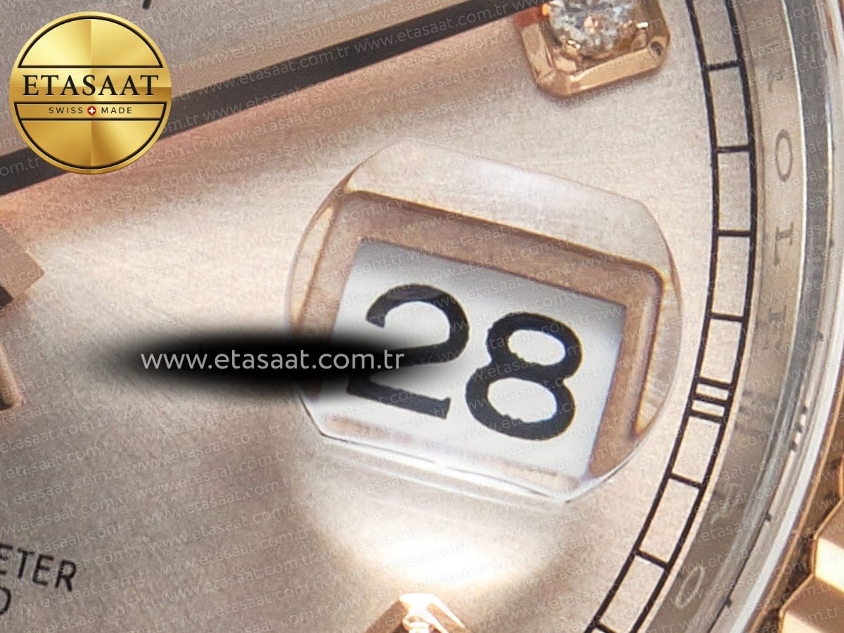 Rolex DateJust 41 126331 904L SS/RG Clean 1:1 Best Edition Steel Silver Diamond Stick Dial on Jubilee Bracelet VR3235 - Görsel 12