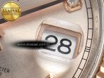 Rolex DateJust 41 126331 904L SS/RG Clean 1:1 Best Edition Steel Silver Diamond Stick Dial on Jubilee Bracelet VR3235 - Görsel 12