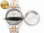 Rolex DateJust 41 126331 904L SS/RG Clean 1:1 Best Edition Steel Silver Diamond Stick Dial on Jubilee Bracelet VR3235 - Görsel 18