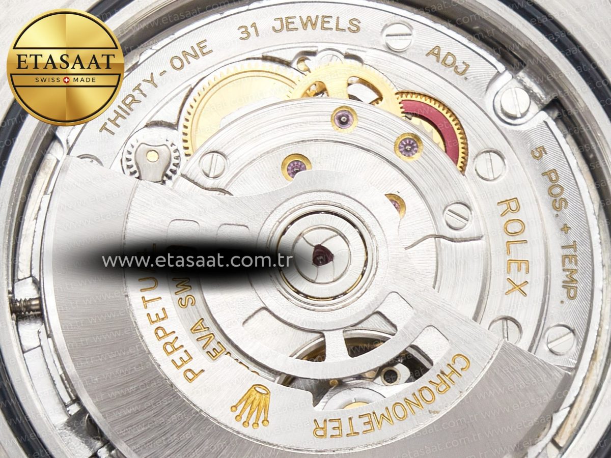 Rolex DateJust 41 126331 904L SS/RG Clean 1:1 Best Edition Steel Silver Diamond Stick Dial on Jubilee Bracelet VR3235 - Görsel 21