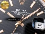 Rolex DateJust 41 126331 ARF 1:1 Best Edition 904L Steel Black Dial on SS/RG Jubilee Bracelet SH3235（Gain Weight） - Görsel 11