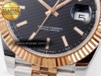 Rolex DateJust 41 126331 ARF 1:1 Best Edition 904L Steel Black Dial on SS/RG Jubilee Bracelet SH3235（Gain Weight） - Görsel 13