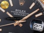 Rolex DateJust 41 126331 ARF 1:1 Best Edition 904L Steel Black Dial on SS/RG Oyster Bracelet SH3235（Gain Weight） - Görsel 10