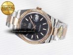 Rolex DateJust 41 126331 ARF 1:1 Best Edition 904L Steel Black Dial on SS/RG Oyster Bracelet SH3235（Gain Weight） - Görsel 9