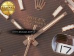 Rolex DateJust 41 126331 ARF 1:1 Best Edition 904L Steel Brown Dial on SS/RG Jubilee Bracelet SH3235(Gain Weight) - Görsel 10