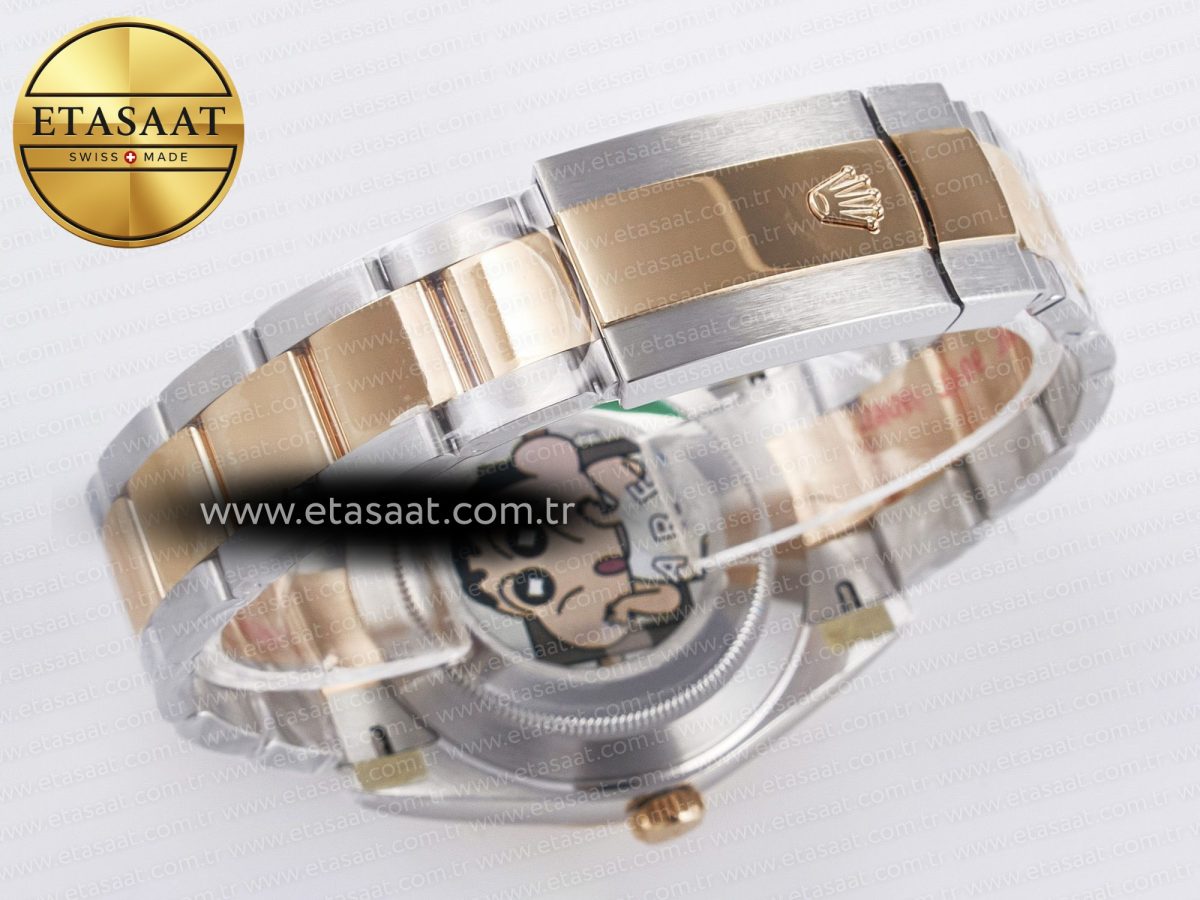 Rolex DateJust 41 126331 ARF 1:1 Best Edition 904L Steel Brown Dial on SS/RG Oyster Bracelet SH3235（Gain Weight） - Görsel 16