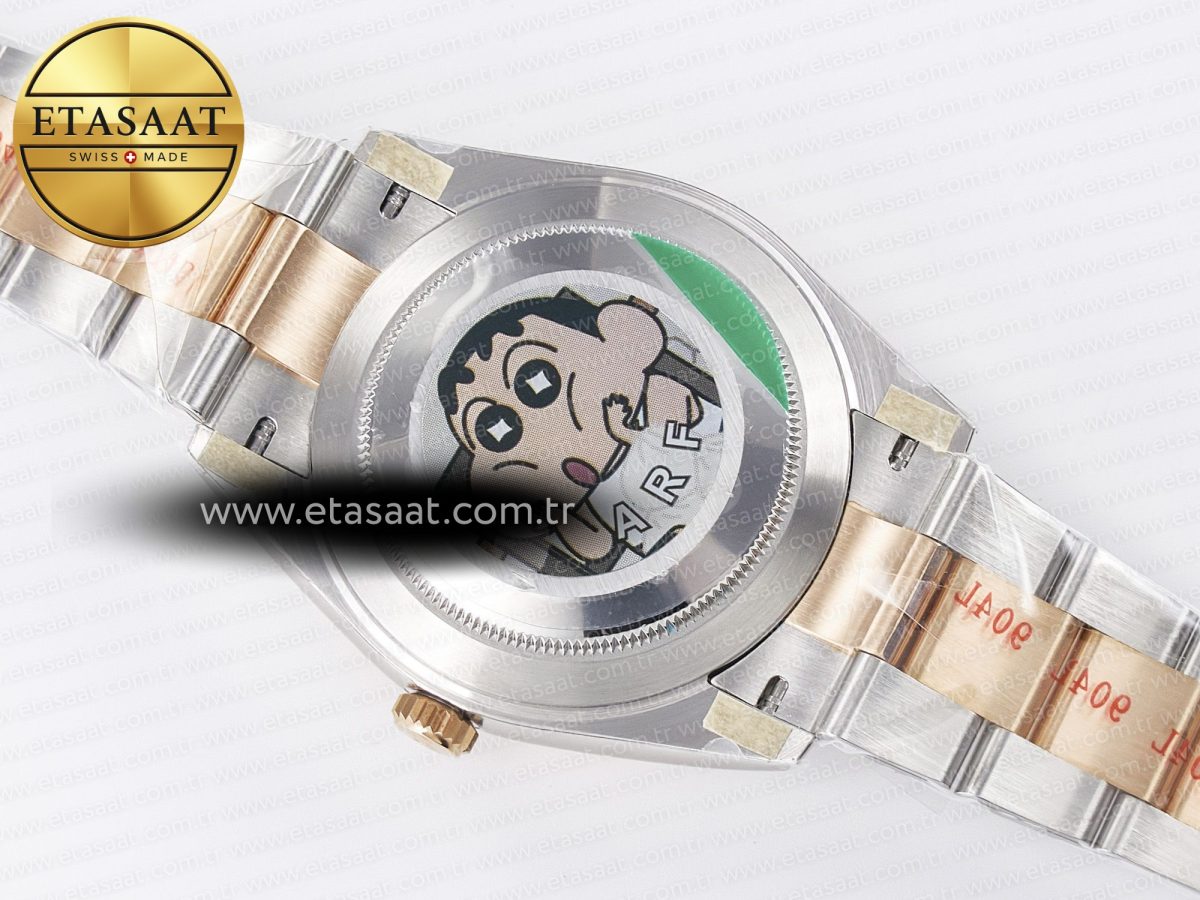 Rolex DateJust 41 126331 ARF 1:1 Best Edition 904L Steel Brown Dial on SS/RG Oyster Bracelet SH3235（Gain Weight） - Görsel 17