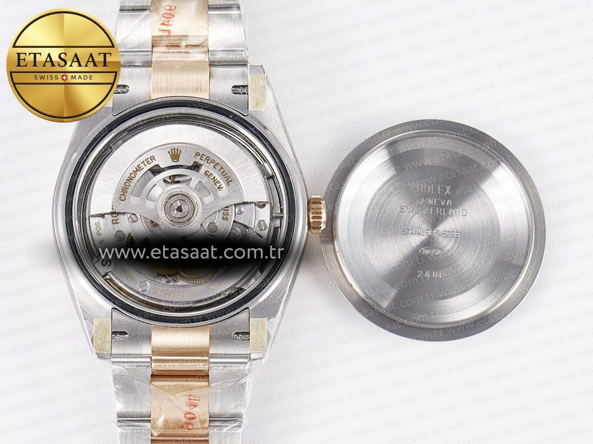 Rolex DateJust 41 126331 ARF 1:1 Best Edition 904L Steel Brown Dial on SS/RG Oyster Bracelet SH3235（Gain Weight） - Görsel 18