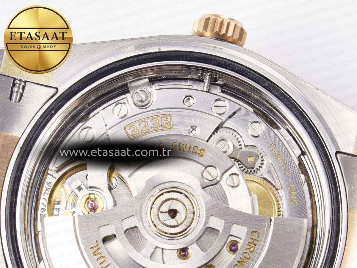 Rolex DateJust 41 126331 ARF 1:1 Best Edition 904L Steel Brown Dial on SS/RG Oyster Bracelet SH3235（Gain Weight） - Görsel 23