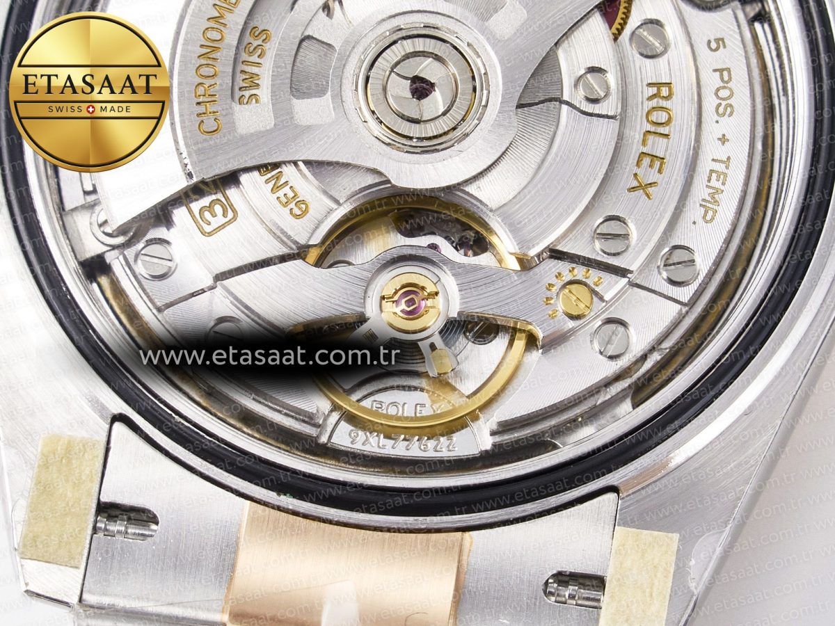 Rolex DateJust 41 126331 ARF 1:1 Best Edition 904L Steel Brown Dial on SS/RG Oyster Bracelet SH3235（Gain Weight） - Görsel 24