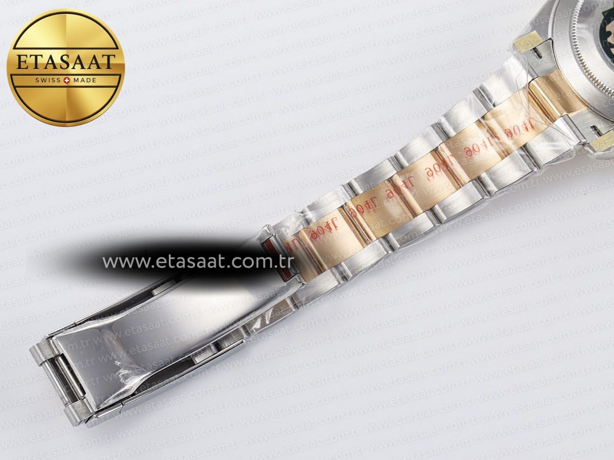 Rolex DateJust 41 126331 ARF 1:1 Best Edition 904L Steel Brown Dial on SS/RG Oyster Bracelet SH3235（Gain Weight） - Görsel 28