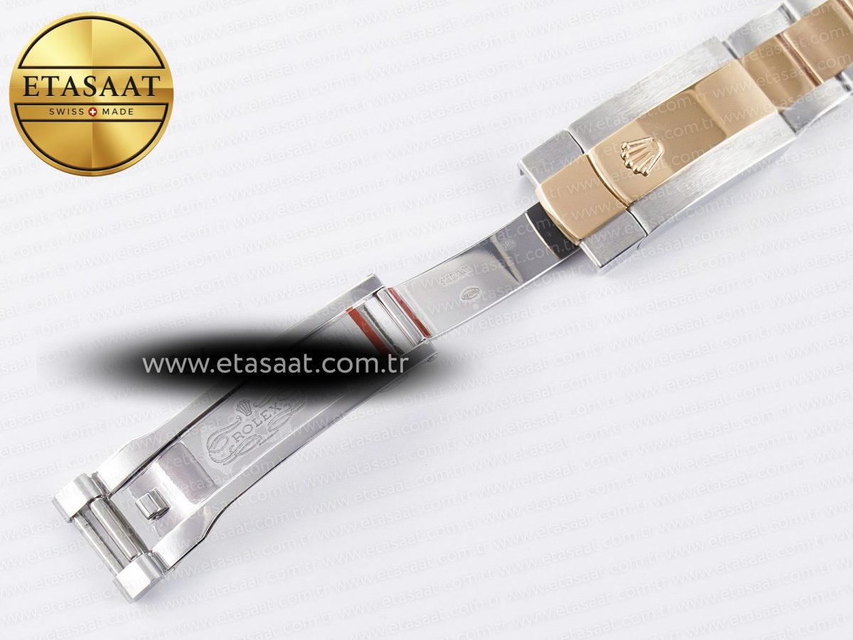 Rolex DateJust 41 126331 ARF 1:1 Best Edition 904L Steel Brown Dial on SS/RG Oyster Bracelet SH3235（Gain Weight） - Görsel 31