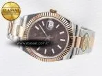 Rolex DateJust 41 126331 ARF 1:1 Best Edition 904L Steel Brown Dial on SS/RG Oyster Bracelet SH3235（Gain Weight） - Görsel 9