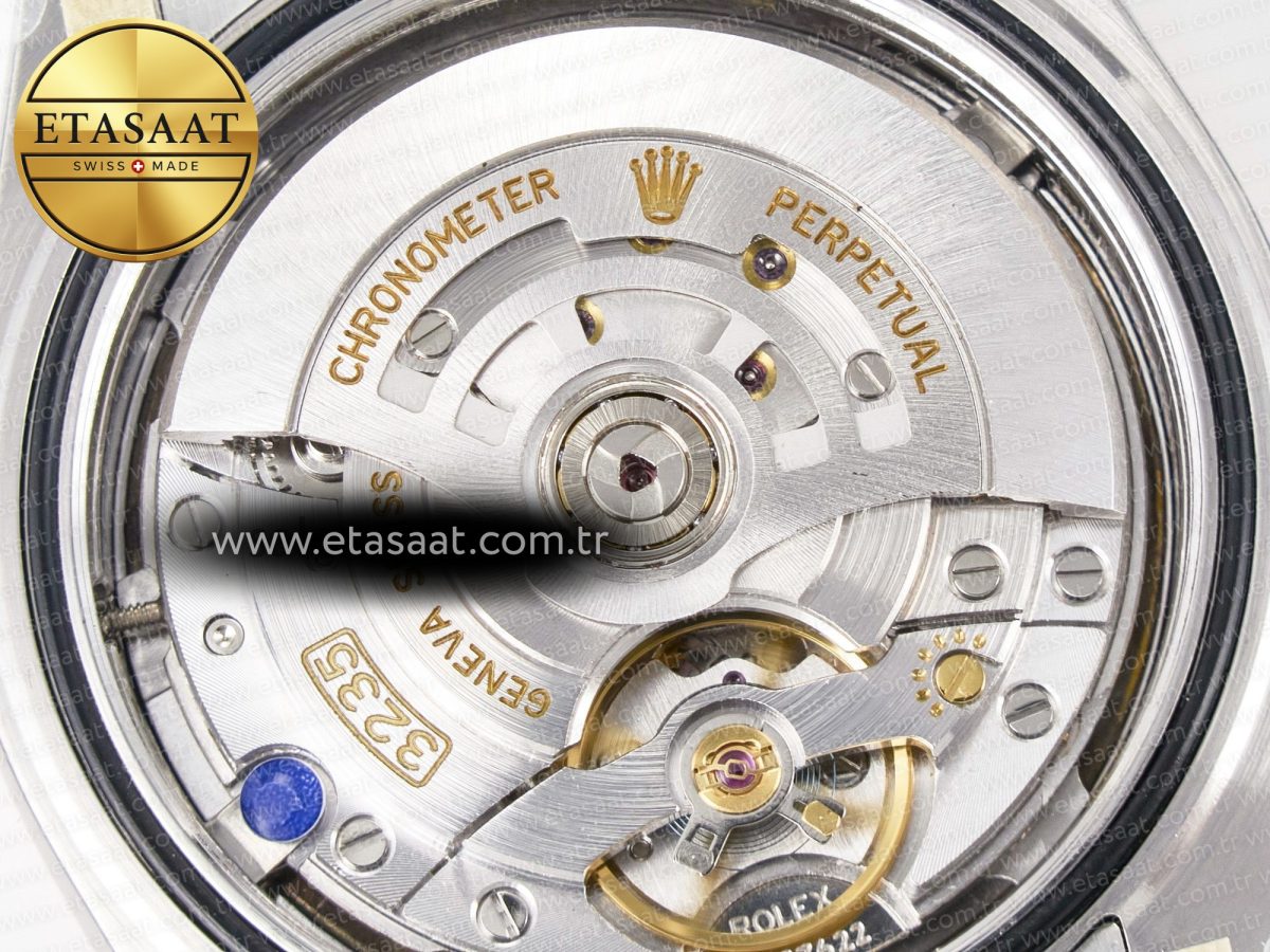 Rolex DateJust 41 126331 ARF 1:1 Best Edition 904L Steel Brown Diamonds Dial on SS/RG Jubilee Bracelet SH3235（Gain Weight） - Görsel 20