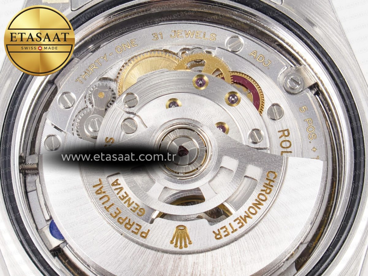 Rolex DateJust 41 126331 ARF 1:1 Best Edition 904L Steel Brown Diamonds Dial on SS/RG Jubilee Bracelet SH3235（Gain Weight） - Görsel 21