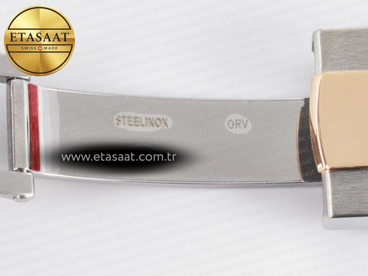 Rolex DateJust 41 126331 ARF 1:1 Best Edition 904L Steel Brown Diamonds Dial on SS/RG Jubilee Bracelet SH3235（Gain Weight） - Görsel 32
