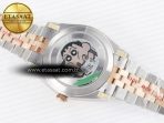 Rolex DateJust 41 126331 ARF 1:1 Best Edition 904L Steel Gray Dial Green Roman Marker on SS/RG Jubilee Bracelet SH3235(Gain Weight) - Görsel 17