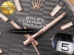Rolex DateJust 41 126331 ARF 1:1 Best Edition 904L Steel Gray Textured Dial on SS/RG Jubilee Bracelet SH3235(Gain Weight) - Görsel 11