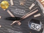 Rolex DateJust 41 126331 ARF 1:1 Best Edition 904L Steel Gray Textured Dial on SS/RG Oyster Bracelet SH3235(Gain Weight) - Görsel 11