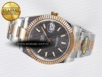 Rolex DateJust 41 126331 ARF 1:1 Best Edition 904L Steel Gray Textured Dial on SS/RG Oyster Bracelet SH3235(Gain Weight) - Görsel 9