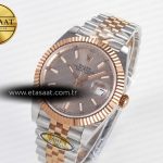 Rolex DateJust 41 126331 ARF 1:1 Best Edition 904L Steel RG Dial on SS/RG Jubilee Bracelet SH3235（Gain Weight）
