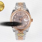 Rolex Datejust 41 126331 ARF Pembe Altın Kadran Ağır Kasa Eta Saat - Görsel 3 - 1:1 Süper Klon Saat